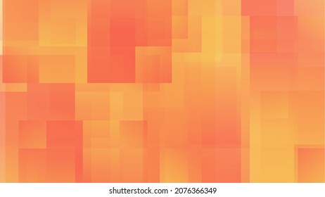 Dynamic abstract fluid geometric colorful gradient orange shape background. Light Orange vector layout with lines, rectangles. Glitter abstract illustration with rectangular shapes.