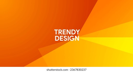 Dynamischer abstrakter flüssiger geometrischer Farbverlauf-orangefarbener Hintergrund.
