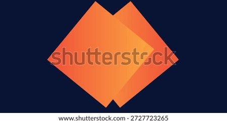 Dynamic Abstract Futuristic Background with Bright Gradient Chevron Arrows on Dark Grid, 10 eps