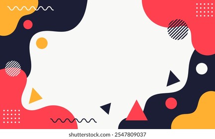 Dynamic Abstract Geometric Background Design. Template. Business. Company