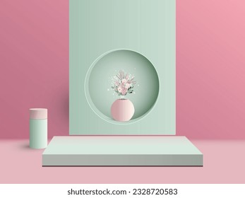 Dynamic Abstract Geometric Shape Background - Striking Rendering for Product Display"
"Artistic Abstract Rendering - Geometric Shape Background to Enhance Product Display