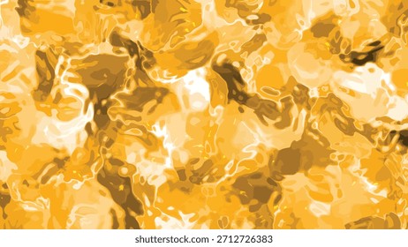Superficie líquida dorada abstracta dinámica con reflejos brillantes que crean un visual intrigante, Abstractos Plástico Agua B, stock de Regalías.