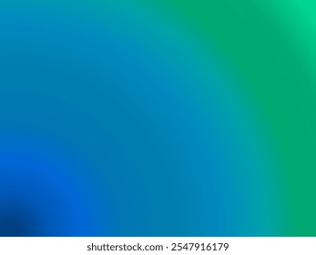 Gradiente abstrato dinâmico com tons de azul e verde. Ideal para formações modernas, projetos criativos e conceitos artísticos. A mistura suave evoca tranquilidade e inovação.