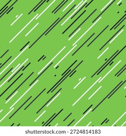 Dynamic abstract green background with diagonal lines.  Perfect for modern designs, technology concepts, speed  motion imagery, or as a vibrant texture.  Use for websites, presentations, or print.