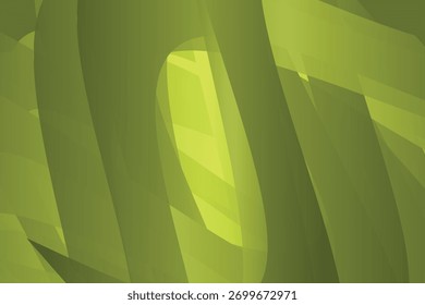 Redemoinhos verdes abstratos dinâmicos e formas translúcidas criam um fundo fluido e orgânico com uma sensação de movimento e profundidade.