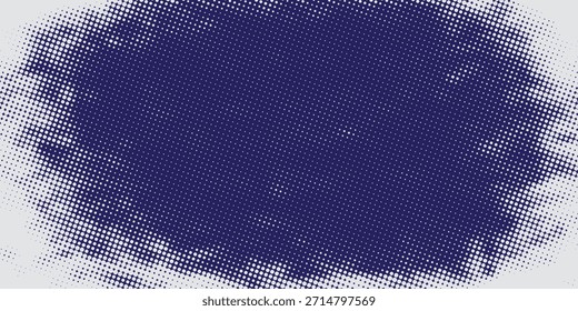 Dynamic abstract halftone background with blue gradient and dotted pattern. Perfect for modern designs, digital themes, and retro-inspired graphics. eps 10 top.