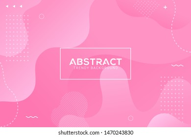 Dynamic abstract liquid trendy color gradation background 