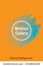 Dynamic abstract liquid yellow color gradation background Premium Vector