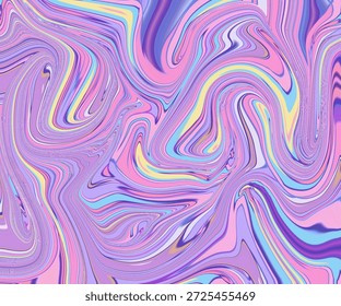 Dynamic abstract marble texture with pastel fluid swirls and vibrant motion, ideal for modern digital art, creative branding, and expressive backgrounds.