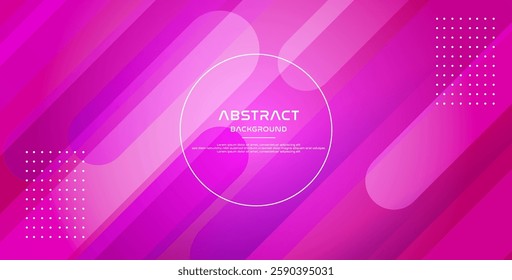 dynamic abstract pink liquid color gradient wavy geometric fluid shape background.. eps10 vector