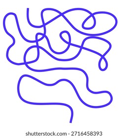 Dynamic abstract purple line art creates modern, energetic visual flow for creative design projects.