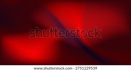 Dynamic abstract red background featuring halftone dot pattern combined with smooth flowing wave shapes and gradient lighting. The modern dotted texture creates a bold futuristic design suitable for banners, posters, websites, presentations, and digital graphic layouts.