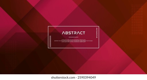 dynamic abstract red liquid color gradient wavy geometric fluid shape background. eps10 vector