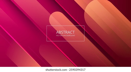 dynamic abstract red liquid color gradient wavy geometric fluid shape background. eps10 vector