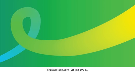 Dynamic abstract ribbon curve forming a smooth loop and taper, ideal for backgrounds or graphic compositions.

