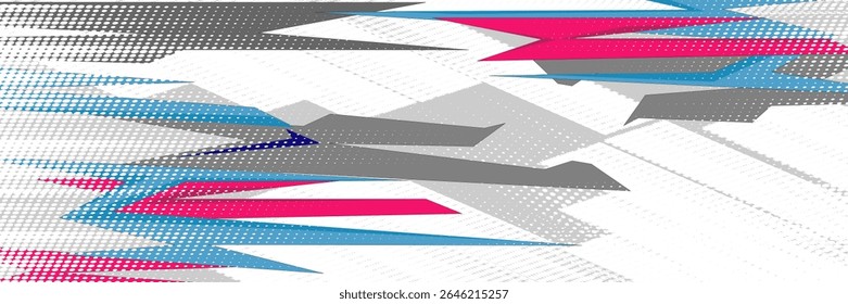 Formas abstratas dinâmicas Plano de fundo. ilustração de vetor