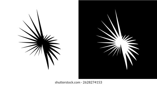 Dynamic abstract spiral sound wave rhythm lines. Circular spiral sound wave rhythm of lines. Circular futuristic abstract lines, black and white background.	
