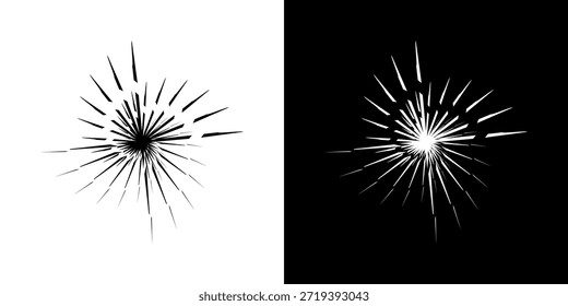 Dynamic abstract spiral sound wave rhythm lines. Circular spiral sound wave rhythm of lines. Circular futuristic abstract lines, black and white background.	
