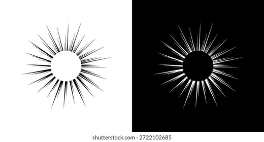 Dynamic abstract spiral sound wave rhythm lines. Circular spiral sound wave rhythm of lines. Circular futuristic abstract lines, black and white background.