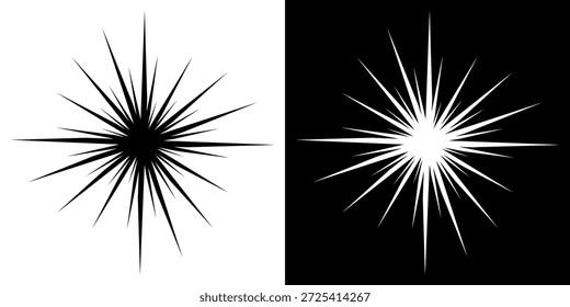 Dynamic abstract spiral sound wave rhythm lines. Circular spiral sound wave rhythm of lines. Circular futuristic abstract lines, black and white background.	