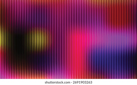 A dynamic abstract texture with a vertical striped overlay set against a soft, bright light gradient. The pattern gives the image a modern, high-tech, or holographic feel.