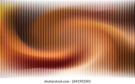 Uma textura abstrata dinâmica com uma sobreposição vertical listrada em um gradiente leve e brilhante. O padrão dá à imagem uma sensação moderna, de alta tecnologia ou holográfica.