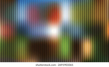 A dynamic abstract texture with a vertical striped overlay set against a soft, bright light gradient. The pattern gives the image a modern, high-tech, or holographic feel.
