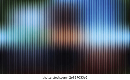 A dynamic abstract texture with a vertical striped overlay set against a soft, bright light gradient. The pattern gives the image a modern, high-tech, or holographic feel.