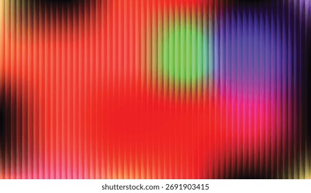 A dynamic abstract texture with a vertical striped overlay set against a soft, bright light gradient. The pattern gives the image a modern, high-tech, or holographic feel.