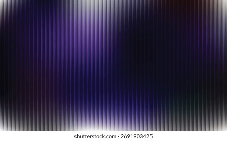 Uma textura abstrata dinâmica com uma sobreposição vertical listrada em um gradiente leve e brilhante. O padrão dá à imagem uma sensação moderna, de alta tecnologia ou holográfica.