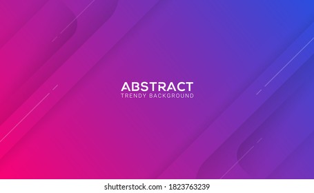 Dynamic abstract trendy color gradation background