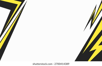 Plano de fundo vetorial abstrato dinâmico com linhas geométricas, contraste de cores arrojadas e design mínimo moderno para pôster, marcas e modelo digital