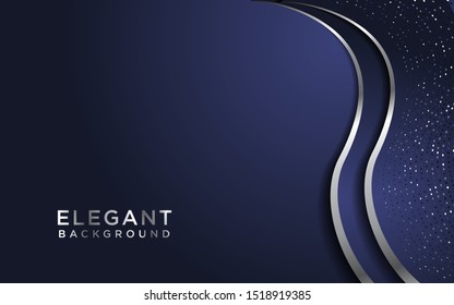 dynamic abtract dark background with silver line. background abstract modern design. eps 10 vector editable files