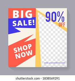Dynamic Advertising Vector - Transform your promotional content with this modern, editable vector illustration. Perfect for creating dynamic and attention-grabbing marketing materials.