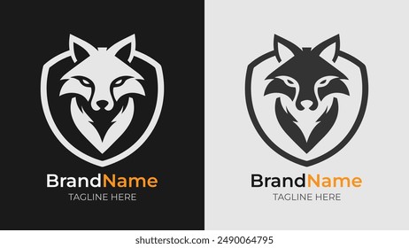 Dynamic and angry fox logo concept. Dynamic and full of energy, this angry fox logo concept is great for brands looking to convey motion and aggression in their visual identity