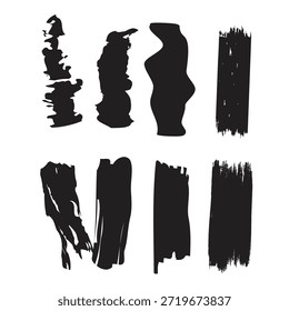 Plano de fundo do efeito de pincel artístico dinâmico