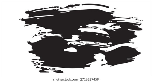 Una pincelada dinámica y artística de pintura azul vibrante sobre un fondo blanco limpio.