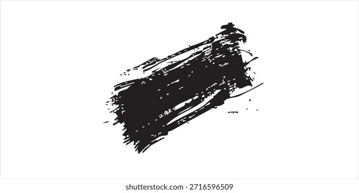 Una pincelada dinámica y artística de pintura azul vibrante sobre un fondo blanco limpio.