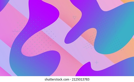 Dynamic Background. Cool Modern Cover. Minimal Website. Business Magazine. 3d Landing Page. Purple Bright Banner. Mobile Page. Fluid Poster. Lilac Dynamic Background