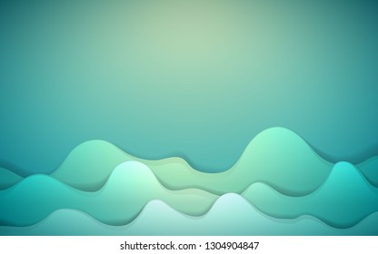Dynamic background with fluid shape. color wave fluid shape composition. template.