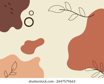 Dynamic background with fluid shapes minimal poster. ideal for banner, web, header, cover, billboard, brochure, social media, vector illustration.
