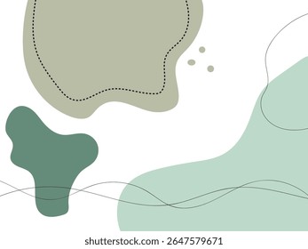 Dynamic background with fluid shapes minimal poster. ideal for banner, web, header, cover, billboard, brochure, social media, vector illustration.
