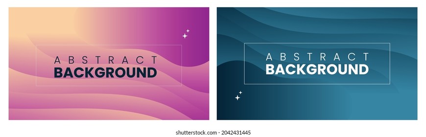 Dynamic background with modern concept of liquid shapes with beautiful gradient colors. minimal posters. ideal for banners, web, headers, covers, billboards, brochures, social media, landing pages.