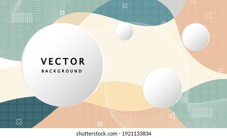dynamic background shape gradient pattern creative geometric wallpaper trendy gradient shapes composition.  composition,Template for the design of a website landing page or background .Colorful.Eps10 