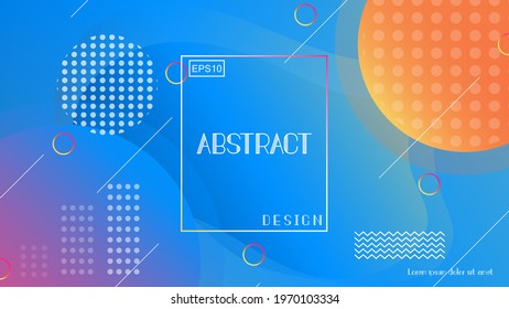 dynamic background shape gradient pattern creative geometric wallpaper trendy gradient shapes composition.  composition,Template for the design of a website landing page or background .Colorful.Eps10 