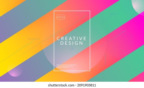 Dynamic Background. Violet Graphic Shape. Cool Landing Page. Memphis Frame. Rainbow Flyer. Horizontal Magazine. Geometric Concept. Tech Liquid Cover. Violet Dynamic Background
