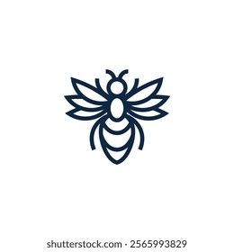 Dynamic Bee Logos for Energetic Brands