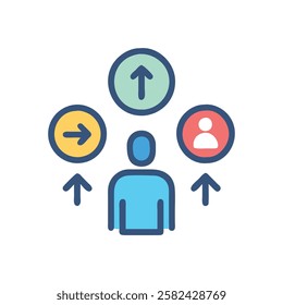 Dynamic behavior symbol illustration for effective analysis.