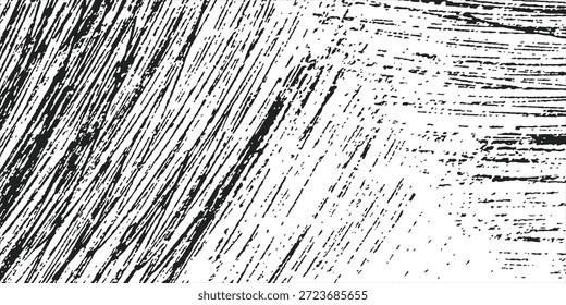 Fondo de textura abstracta de línea de rasguño grunge negro dinámico para diseño vanguardista y obras de arte creativas
