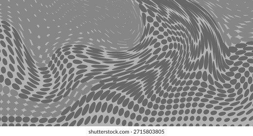 dinámico salpicadura de tinta negra y textura de patrón de semitono Grunge inspirado abstracto desgarrado fondo de patrón de semitono blanco y negro
